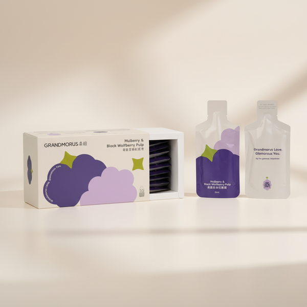 100% Pure Mulberry and Black Wolfberry Pulp | Grandmorus – 桑祖